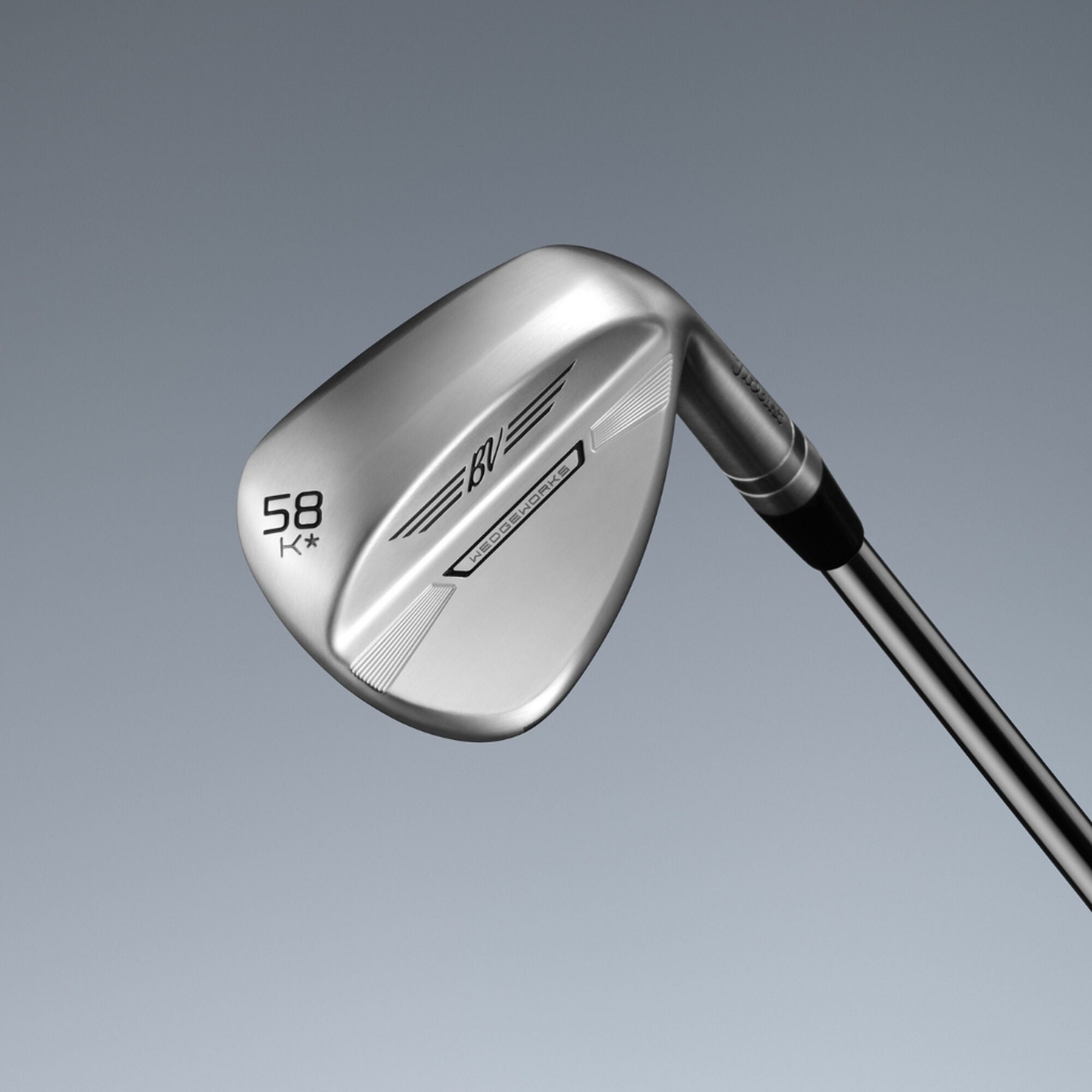 Titleist Vokey SM11 WedgeWorks K★ Grind wedge, Raw finish, alternate view